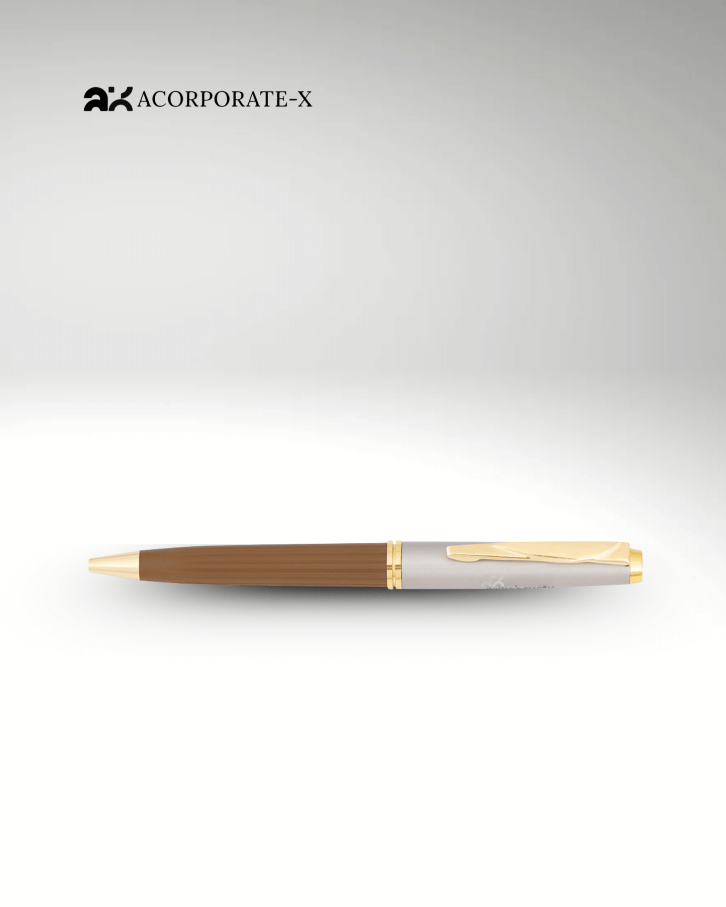 Premium Brown and Gold Pen | Premium Executive Writing Instrument