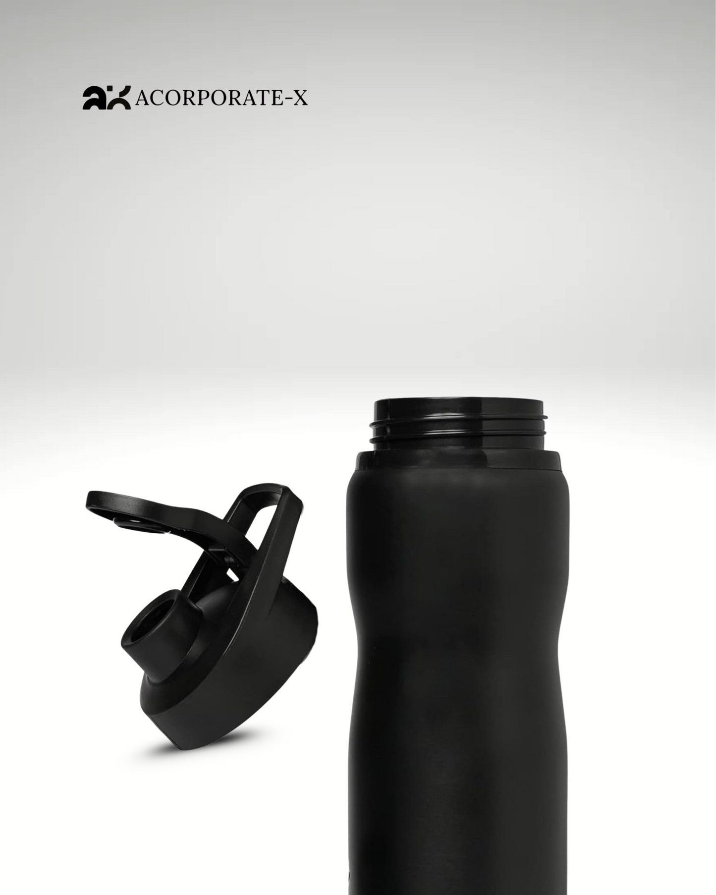 Premium Black Travel Water Bottle
