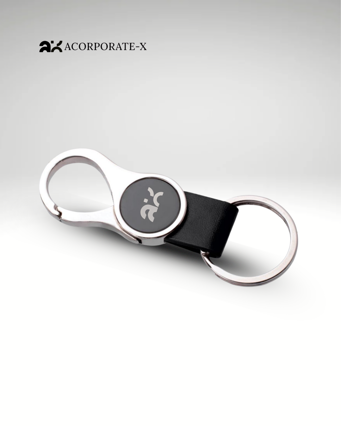 Premium Black Key Ring