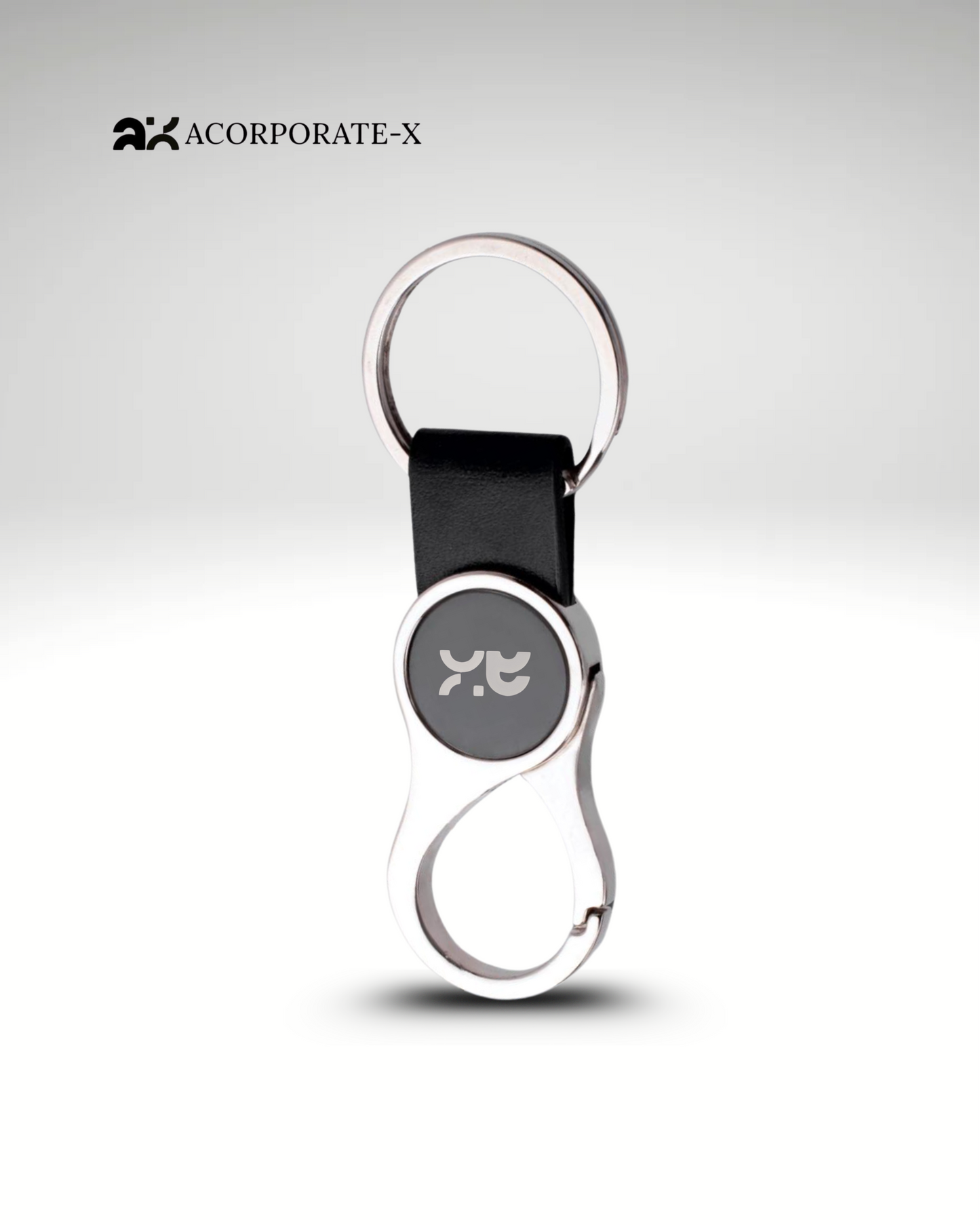 Premium Black Key Ring