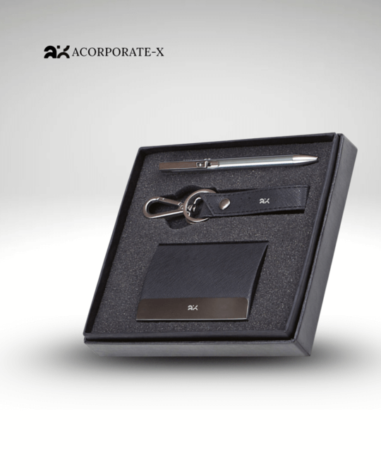 Classic Executive Kit | Premium Diary, Pen & Keyring Combo by ACORPORATE-X