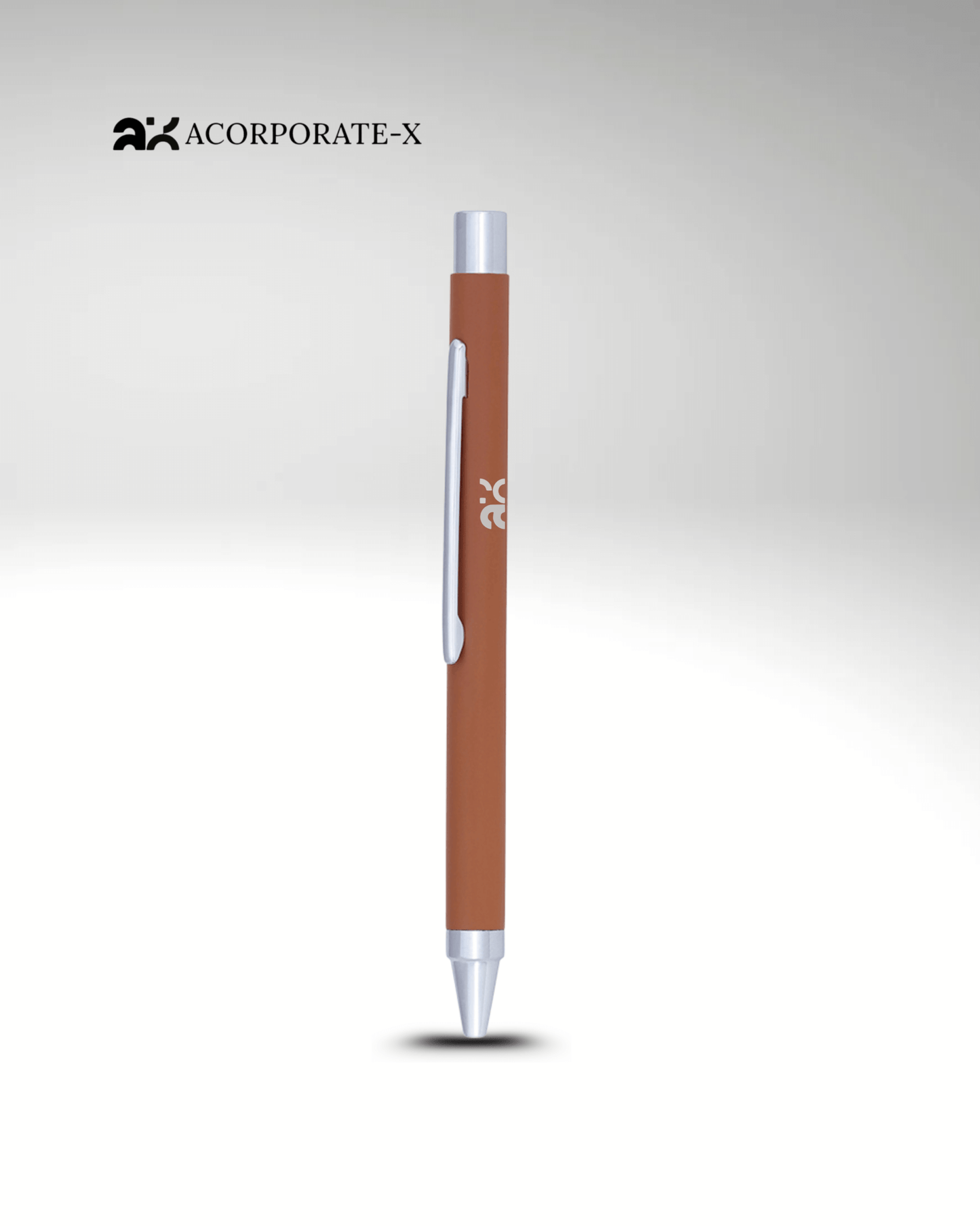 Premium Matte-Brown and Orange Pen | Premium Executive Writing Instrument
