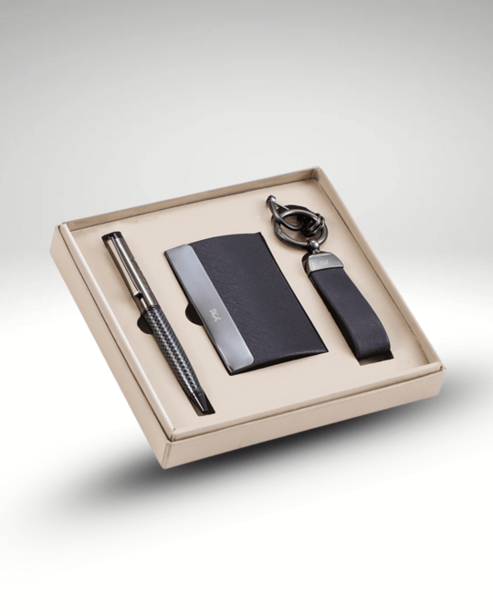 The Professional Set | Premium Pen, Cardholder & Keychain Combo by ACORPORATE-X
