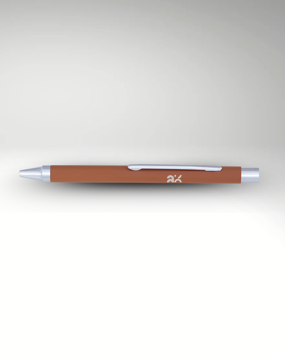 Premium Matte-Brown and Orange Pen | Premium Executive Writing Instrument