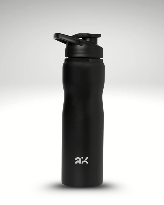 Premium Black Travel Water Bottle