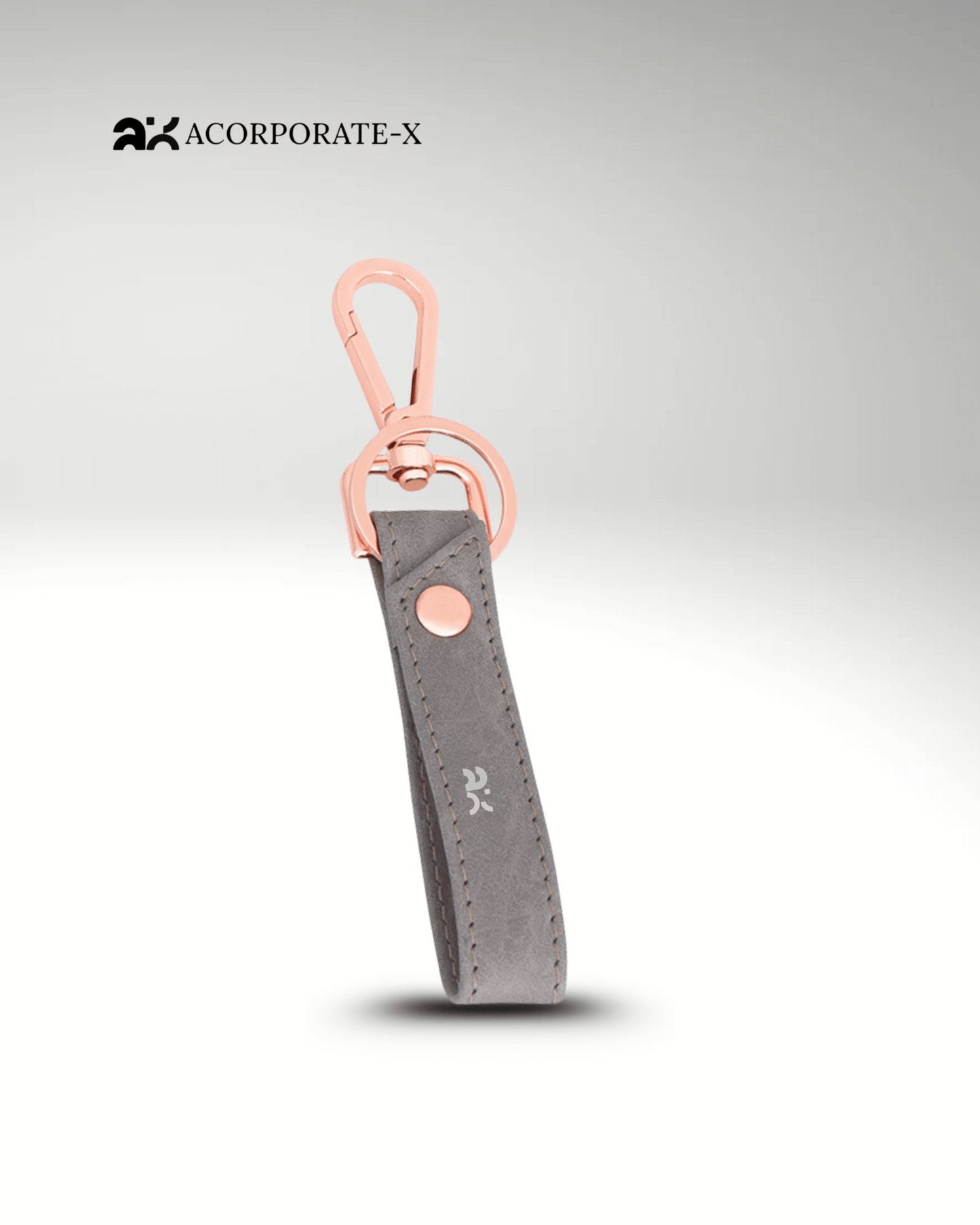 Premium Lavender Gray Key Ring