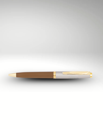 Premium Brown and Gold Pen | Premium Executive Writing Instrument