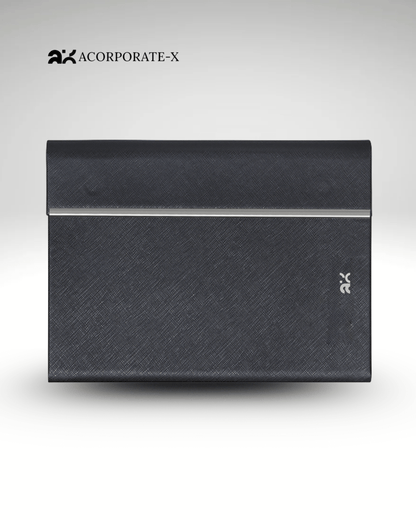 Premium Gray & Silver Leather Diary | Premium Professional Notebook