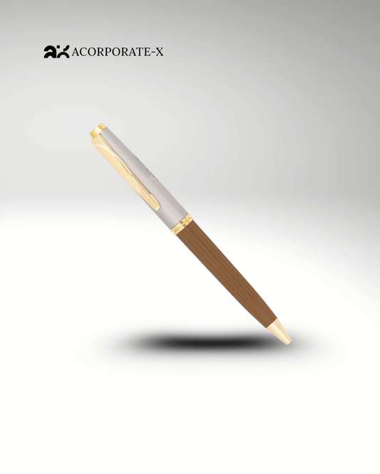 Premium Brown and Gold Pen | Premium Executive Writing Instrument