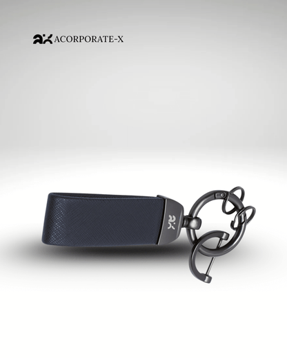 Premium Gray and Silver Key Ring