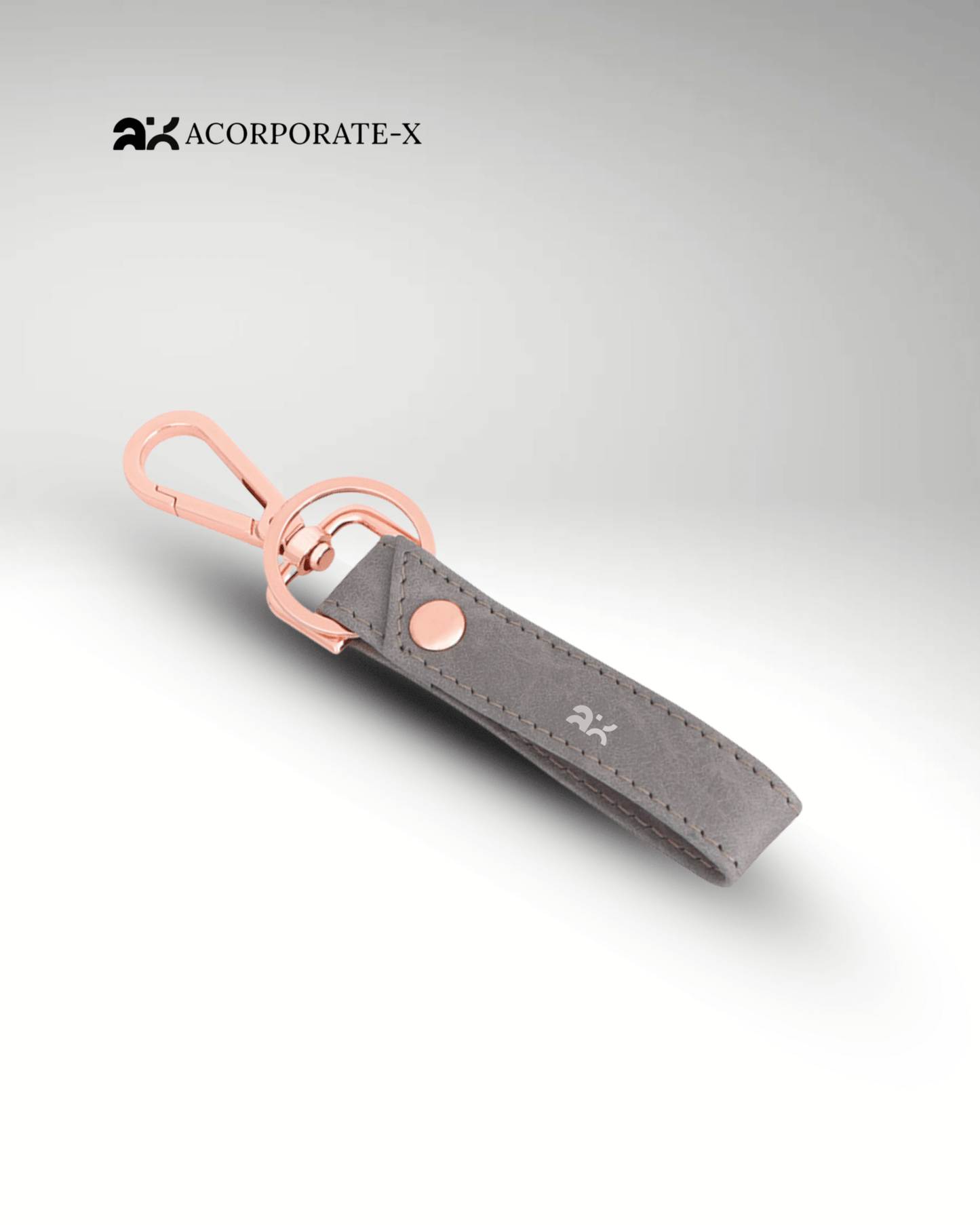 Premium Lavender Gray Key Ring