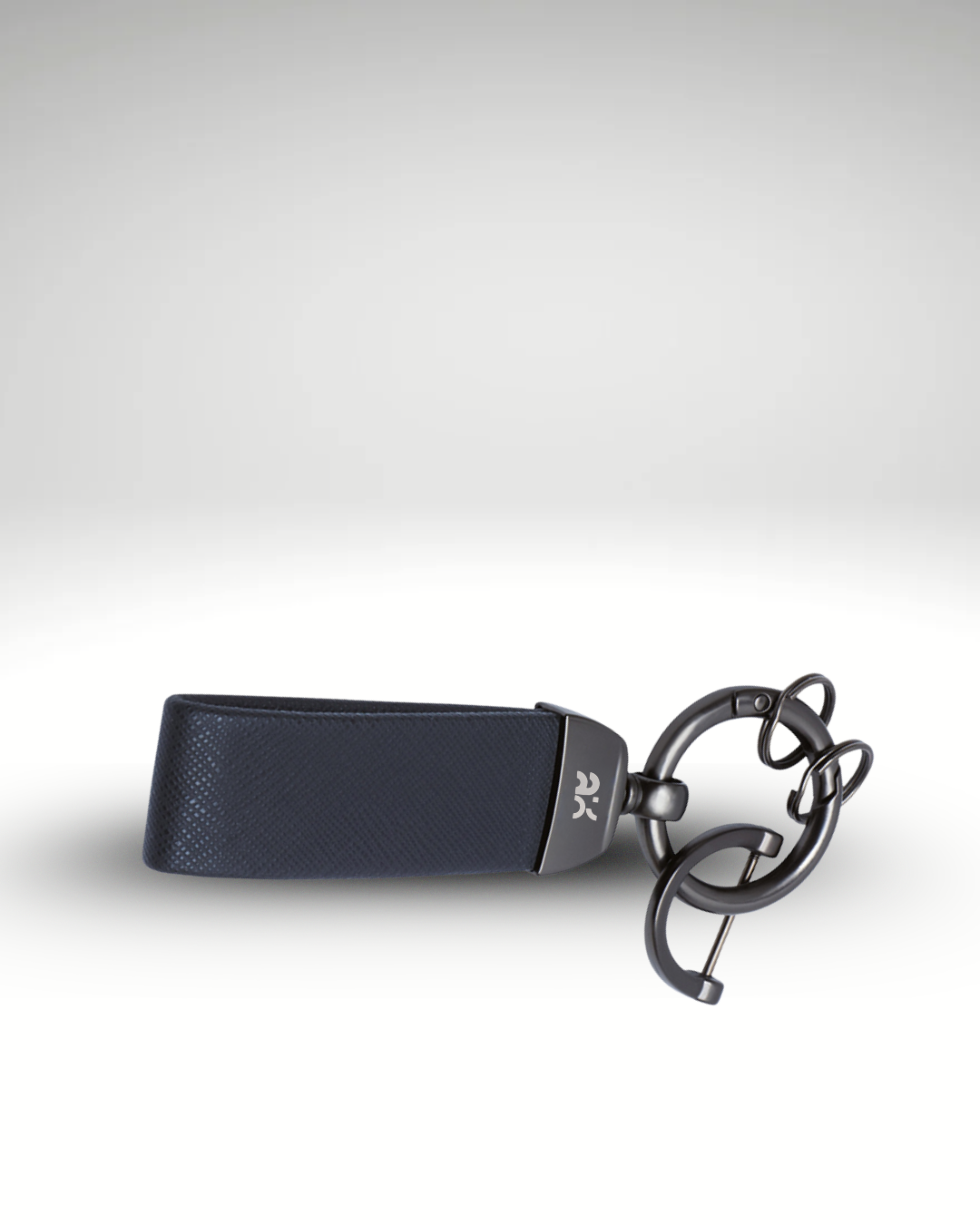 Premium Gray and Silver Key Ring