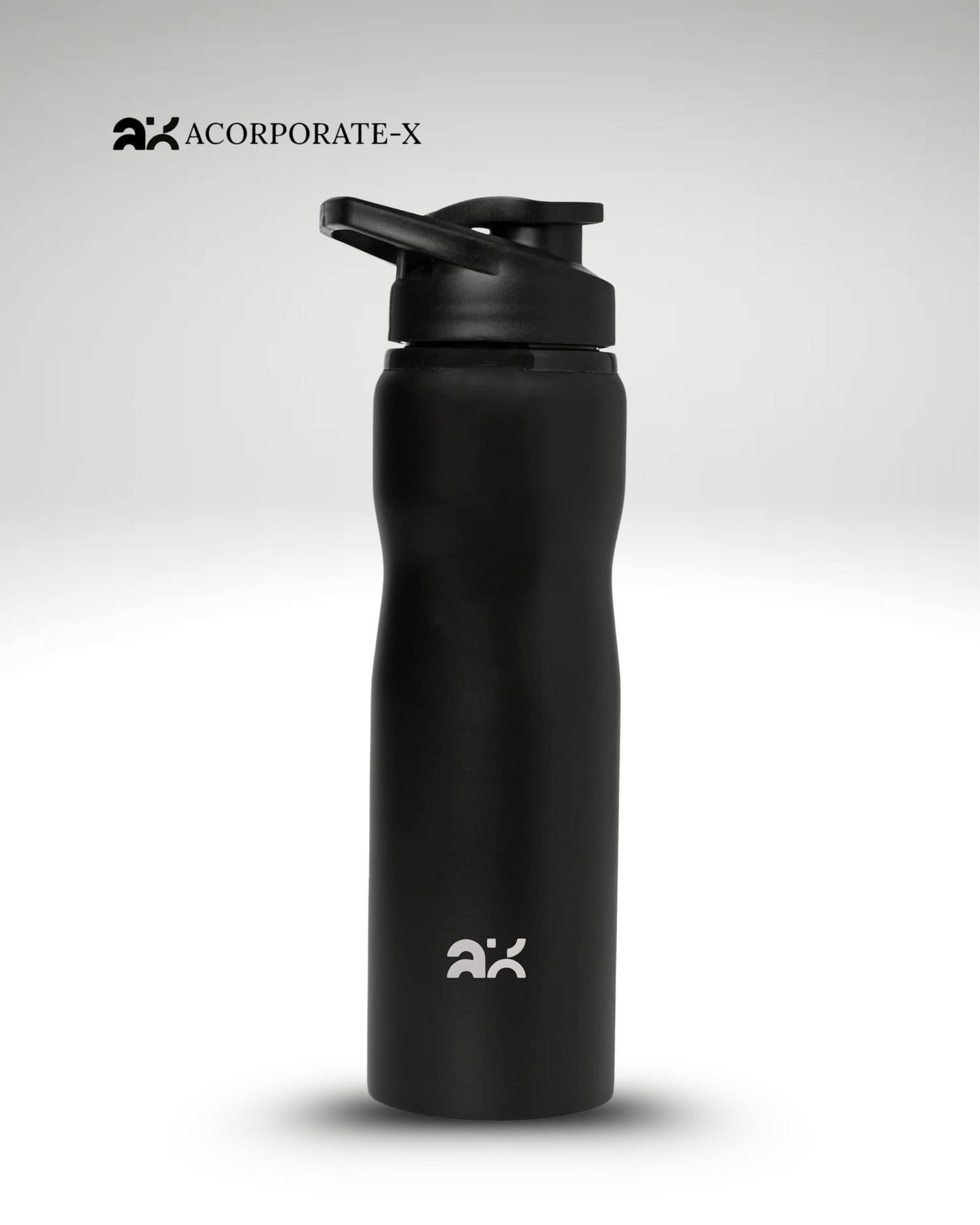 Premium Black Travel Water Bottle