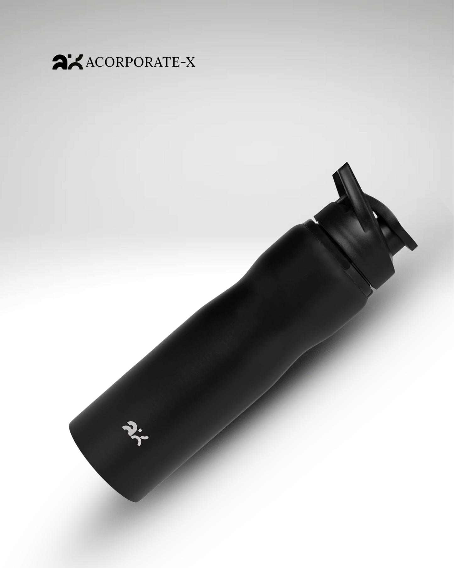 Premium Black Travel Water Bottle