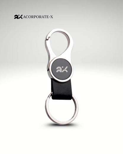 Premium Black Key Ring