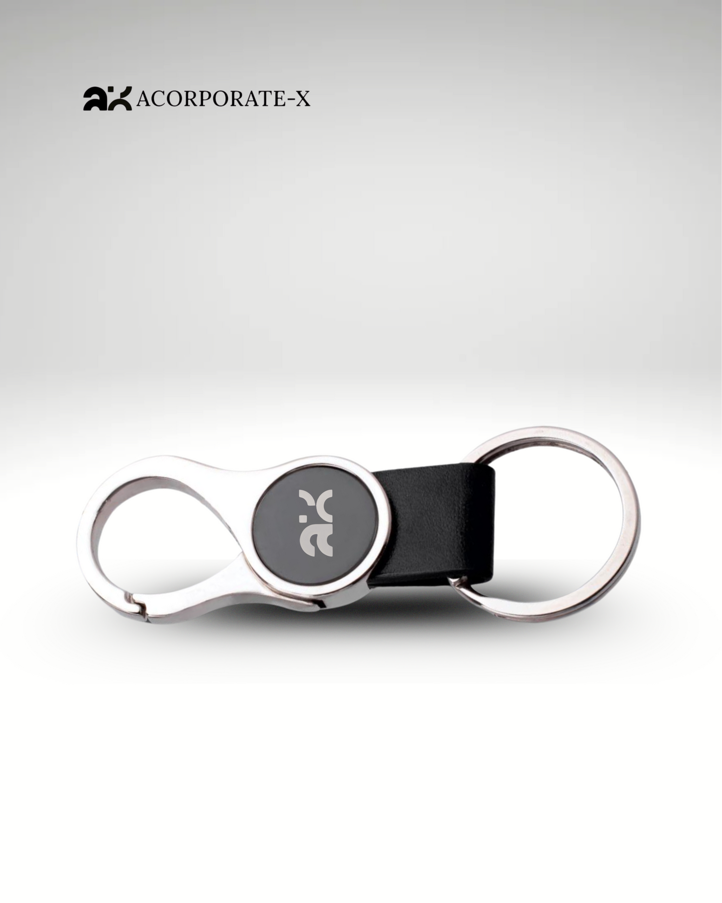 Premium Black Key Ring