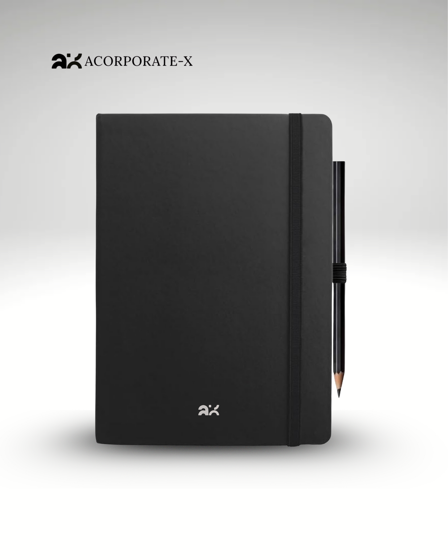 Premium Black Leather Diary | Premium Professional Notebook