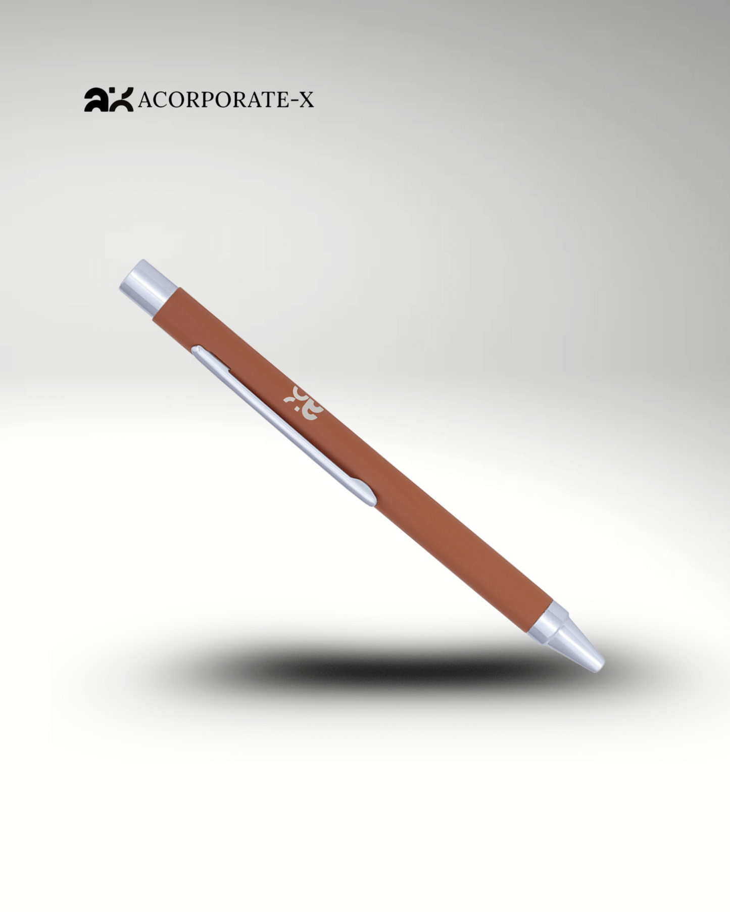 Premium Matte-Brown and Orange Pen | Premium Executive Writing Instrument