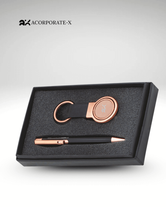 Prestige Gift Set | Premium Pen & Keychain Combo by ACORPORATE-X