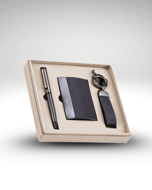 The Professional Set | Premium Pen, Cardholder & Keychain Combo by ACORPORATE-X