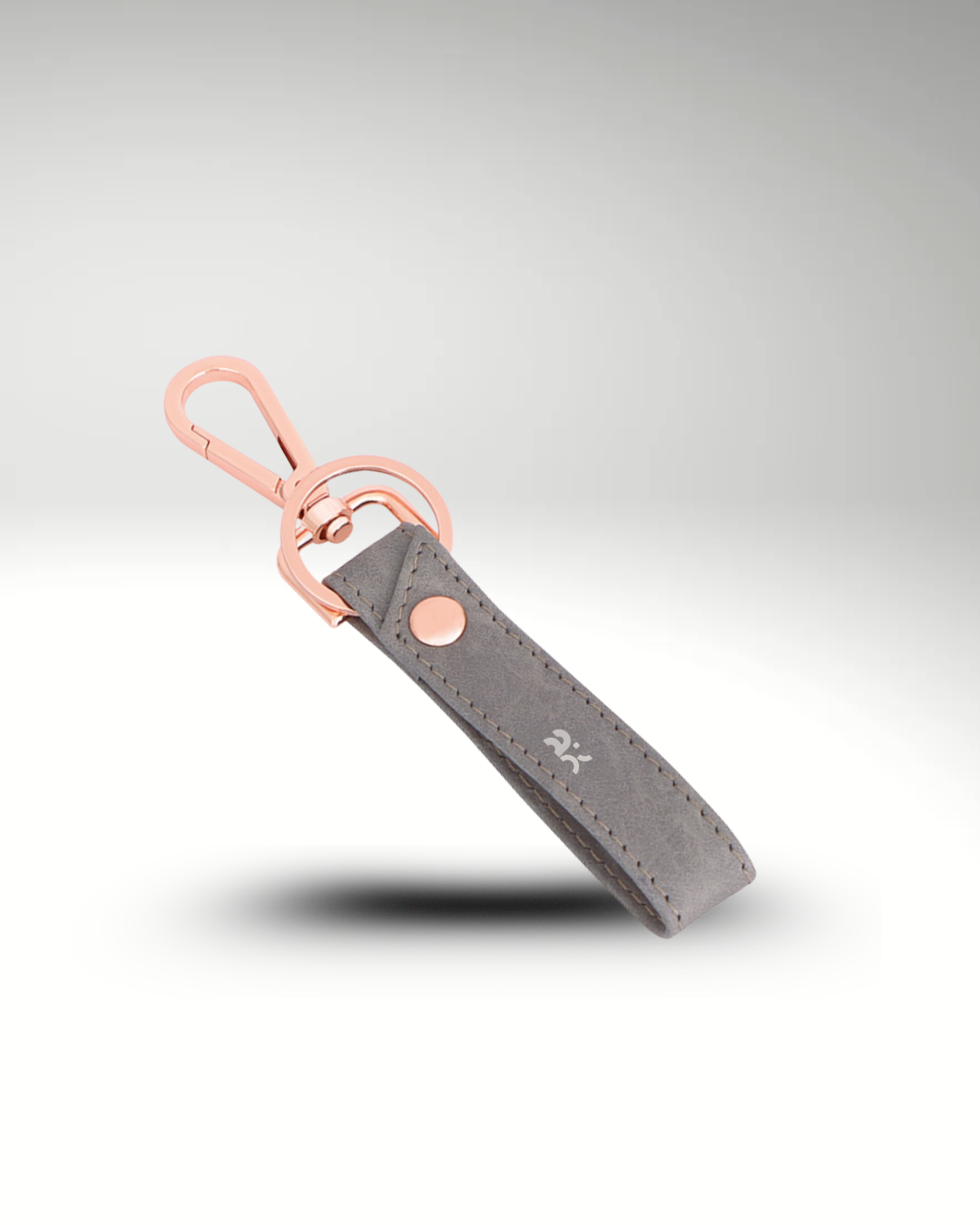 Premium Lavender Gray Key Ring